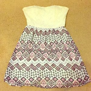 Casual Strapless Sundress